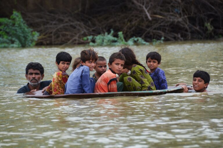 Aid from the International world to flood-devastated Pakistan