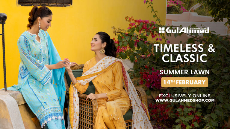 GulAhmed Lawn 2023 brings 500+ beautiful designs – Exclusively Online