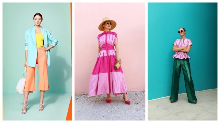 The Color Blocking Craze
