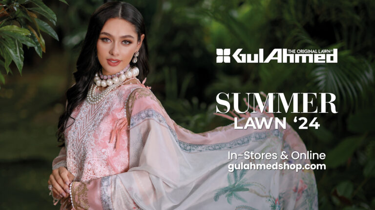 Escape the Ordinary and Embrace Summer with GulAhmed’s Summer Lawn Collection 2024