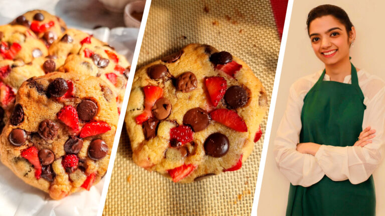 Valentine’s Special: Strawberry Chocolate Chip Cookies