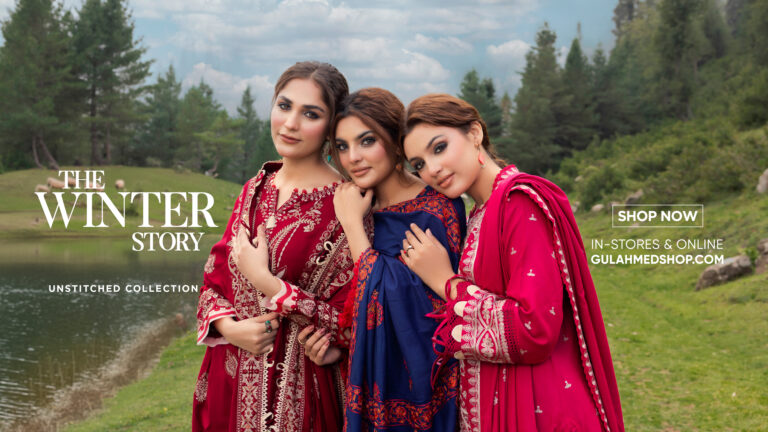 Cozy Up with GulAhmed’s Winter Collection for Women!